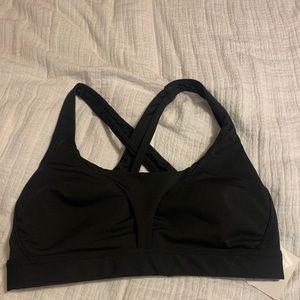 Black Lululemon Stash It All Bra